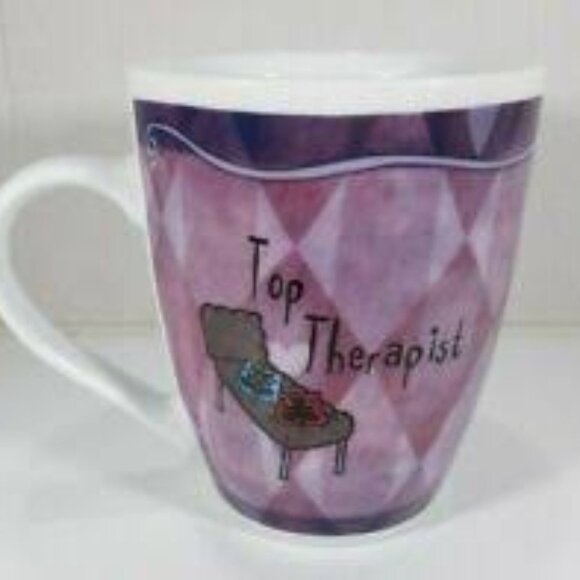 History & Heraldry Collectible Porcelain Top Therapist 10oz Mug - Picture 1 of 11